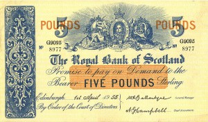 Scotland P-323c - Foreign Paper Money